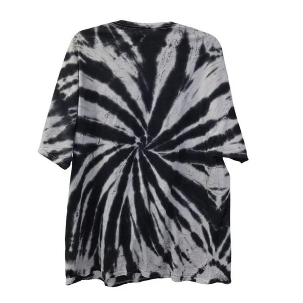 Guns N Roses Vintage Style Tie Dye Appetite for Destruction TShirt L Black White - Picture 5 of 14